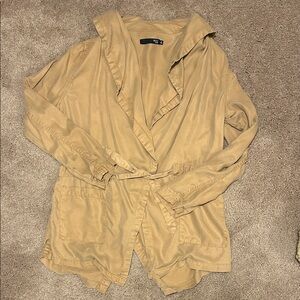 Max Jeans Tan Trench Coat